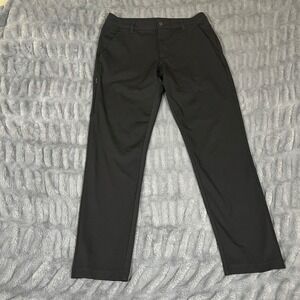 BYLT Premium Basics Men`s Black Pants Size 34 Athletic Fit